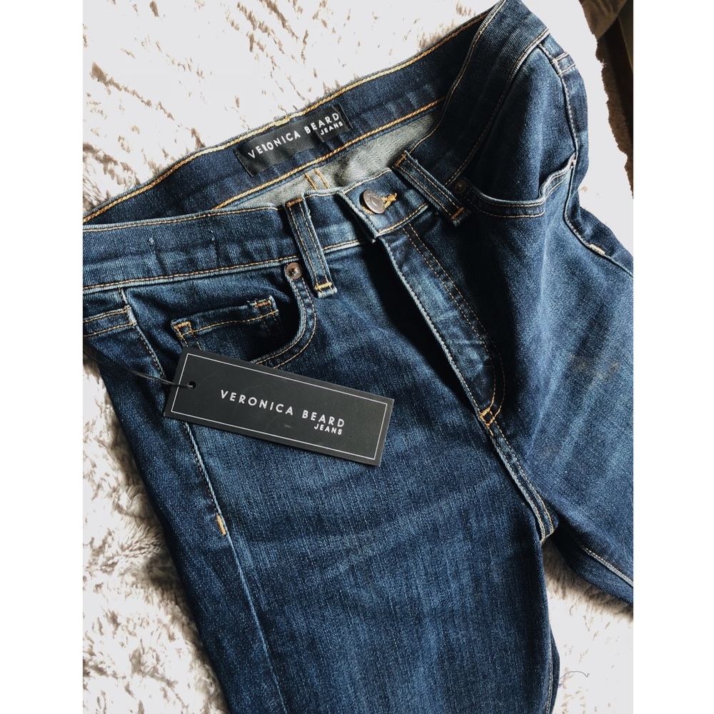 VERONICA BEARD ☆ FRAYED KATE SKINNY JEANS